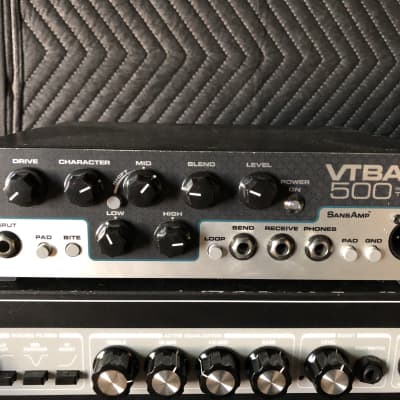Tech 21 VT 500 Bass Amp Head 2010s - Silver / Black for sale