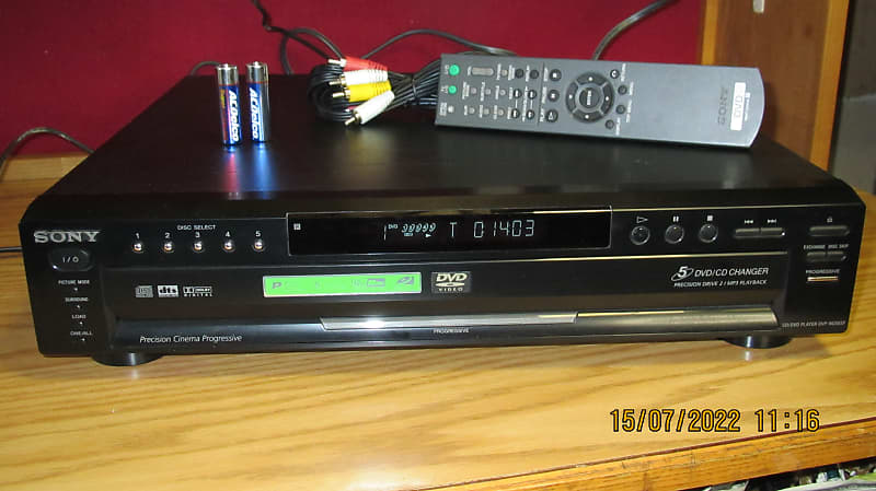 Sony DVP-NC665P DVD Player 5-Dvd/Cd Changer TESTED WORKING AV popular CABLES INCLUDED