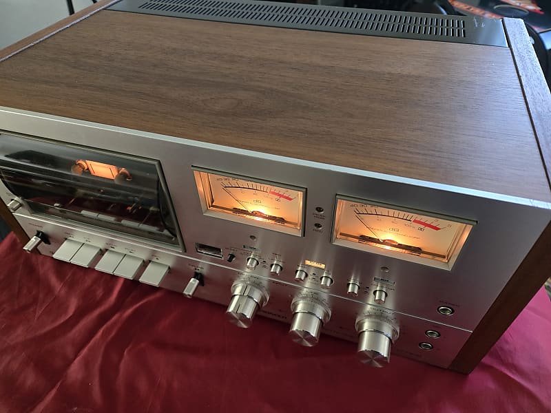 Pioneer CT-F9191 4-Track Stereo Cassette Tape Deck 1975 - 1977 - Silver  			