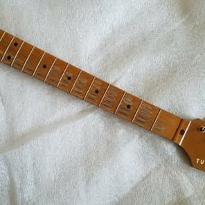 MJT Stratocaster Replacement Neck Allparts SMO-V Aged | Reverb