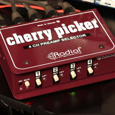 Radial Cherry Picker Passive Studio Preamp Selector image 10