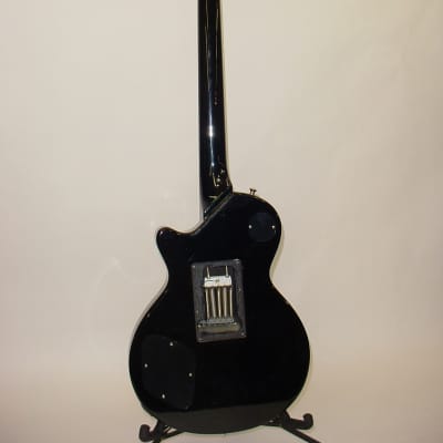 Agile AL-2000 Electric Guitar with Fernandes FRT Locking Tremolo System Gloss Black image 11