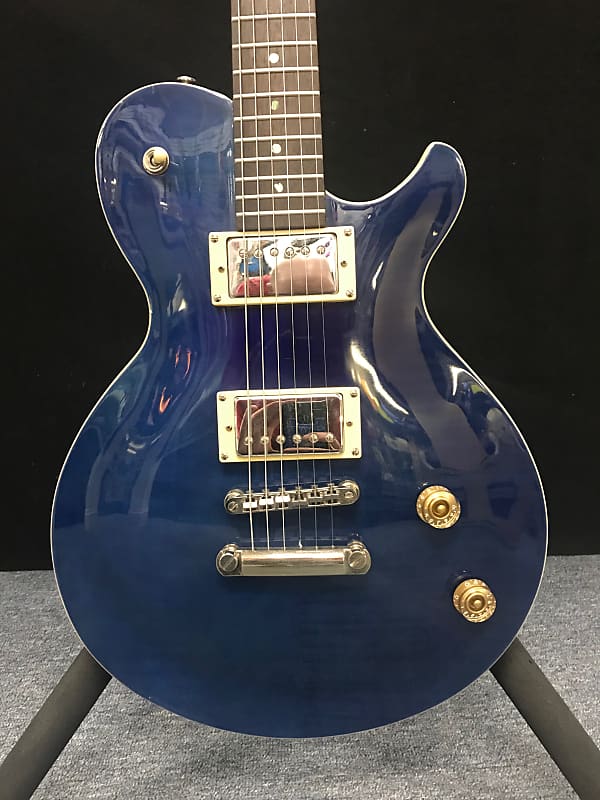 Dean EVO Special Trans Blue Finish Electric Guitar Korean | Reverb