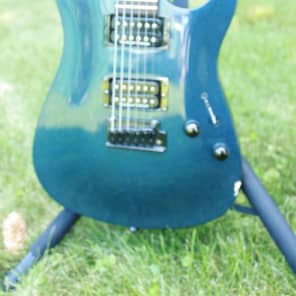 2004 Fender Showmaster Stratocaster Metallic Blue 24 Fret SD Loaded image 2