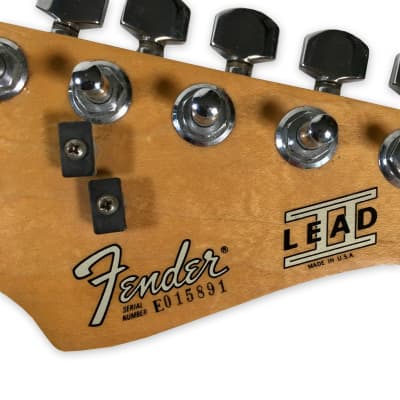 1982 Fender USA Lead II Maple Neck with Vintage "West Germany" Schaller Tuners, Rosewood Fingerboard image 6