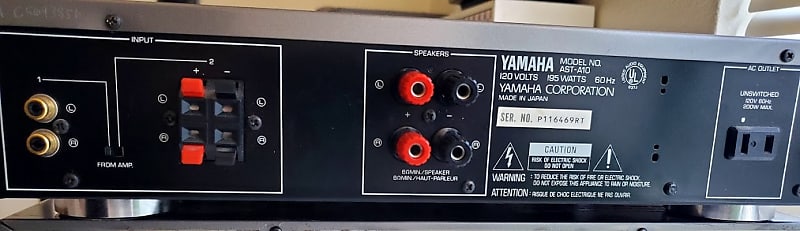 Stereo Power Amplifier Yamaha AST-A10