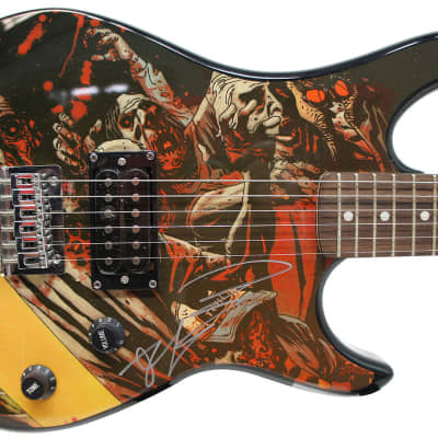 Peavey The Walking Dead - Zombie Walkers Electric Guitar Signed by Robert Kirkman with Certificate of Authenticity (Serial  BXBDD200002) image 1
