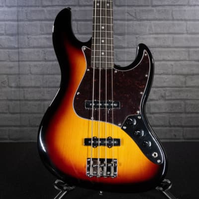 Tagima TW-73 4-String Fretless Electric Bass Guitar (Sunburst) image 1