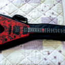 Epiphone Jeff Waters Signature Flying V II Annihilation Red