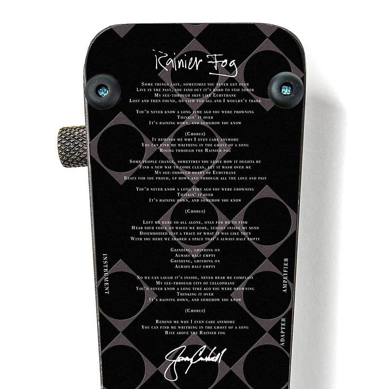 Dunlop JC95 Jerry Cantrell Signature Cry Baby Wah | Reverb