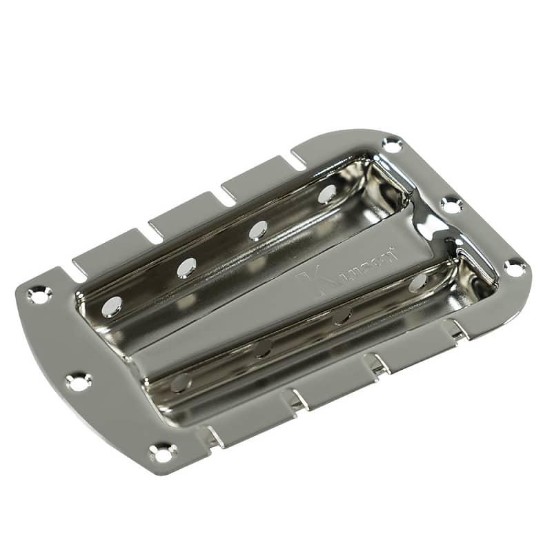 Kluson 4 On A Plate Deluxe Series Tuning Machine Tray For Fender Stringmaster Nickel image 1