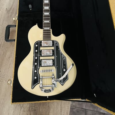 Eastwood Airline 59' Town & Country DLX Vintage Cream Deluxe Reissue image 2