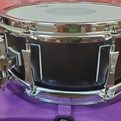 Sonor Gavin Harrison 12x5 Protean Black Lacquer Premium Snare Drum | World Ship | Authorized Dealer image 3