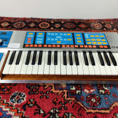 Moog Source Monophonic Analog Synthesizer with Patch Memory 1981 - 1985 - Blue (Serviced / Warranty)