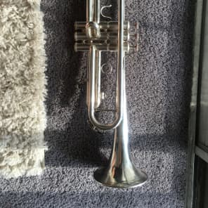 Kanstul COL 103 Colisuem Marching Bb Trumpet in Silver Finish image 1