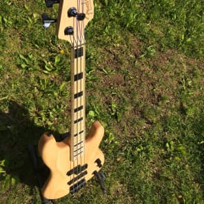 Fender Warmoth Precision Bass short scale 2014 Natural Ash image 7