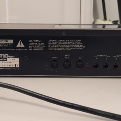 Roland JV-1080 64-Voice Synthesizer Module + 4 x Expansion Cards included  - Free Shipping US & Canada image 4