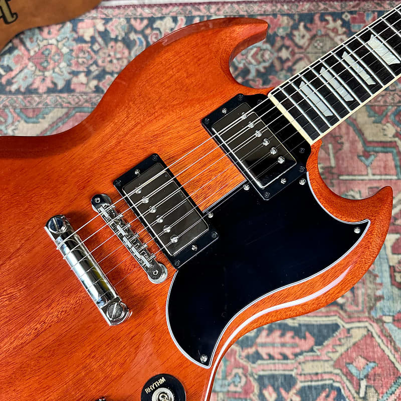 Gibson Les Paul ‘61 Reissue SG *6.87 lbs* Vintage Faded Cherry 2022 image 1