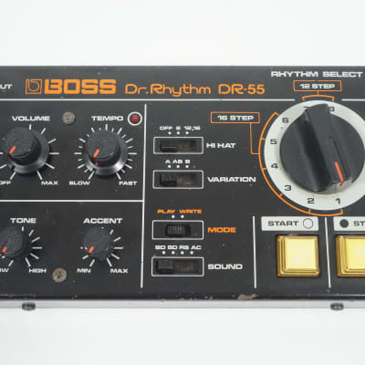 BOSS Dr-55 Dr. Rhythm Vintage Analog Drum Machine Roland