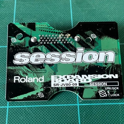 Roland SR-JV80-09 Session Expansion Board 1990s - Green