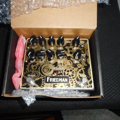 Friedman BE-OD Deluxe Overdrive Clockworks edition 2019 | Reverb