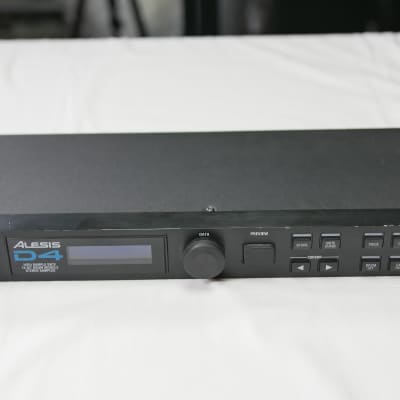 Alesis D4 Drum Module 1990s - Black & Sound Card Details included