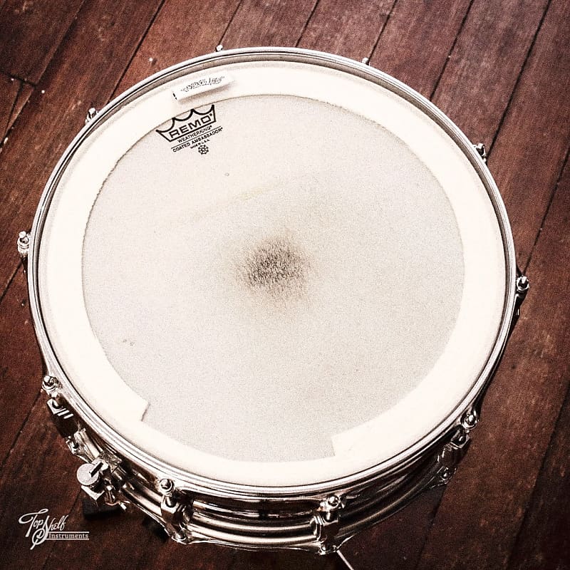 RootsEQ 14" Tone Control Snare Ring Plain White Reverb