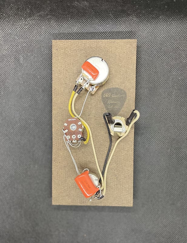 509 Custom Squier PJ Bass Wiring Kit Reverb