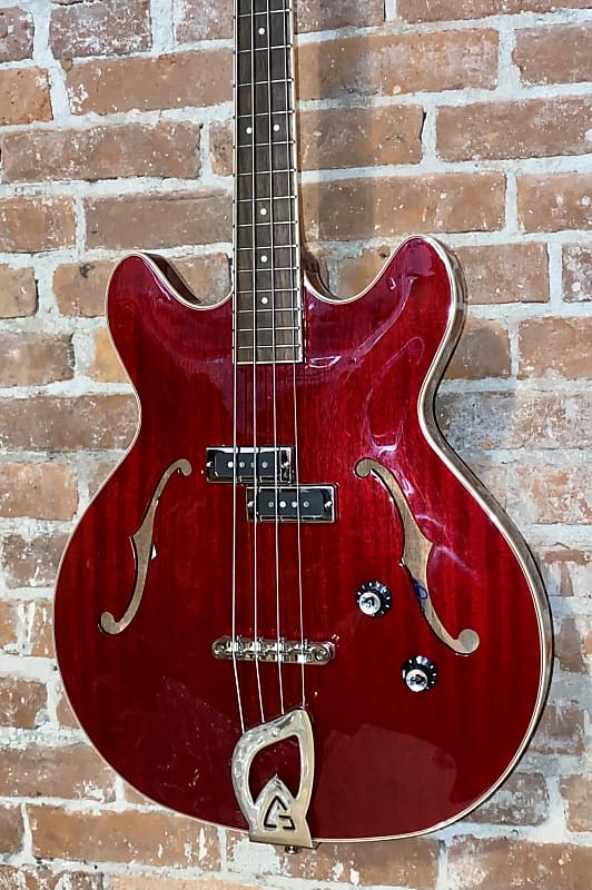 New 2023 Guild Starfire I Bass  Cherry Red, Amazing Player, Help Indie Music Shops Buy Here image 1