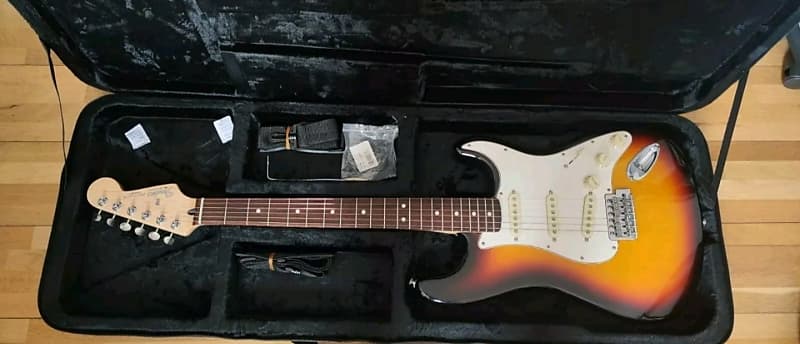 Fender Stratocaster 3T Sunburst with upgrades and TexMEX pre-wired pickguard