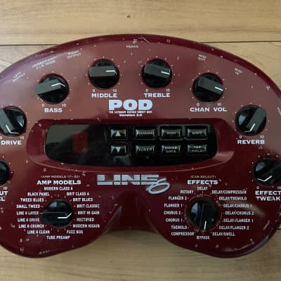 Line 6 POD 2.0 Multi-Effect and Amp Modeler | Reverb