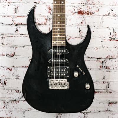 Ibanez - Gio - HSH Electric Guitar, Trans Black Quilted
