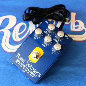 数量は多い  Works Tube Butler B.K. Real Reverb | 903 Enhancer Tube Blue ギター
