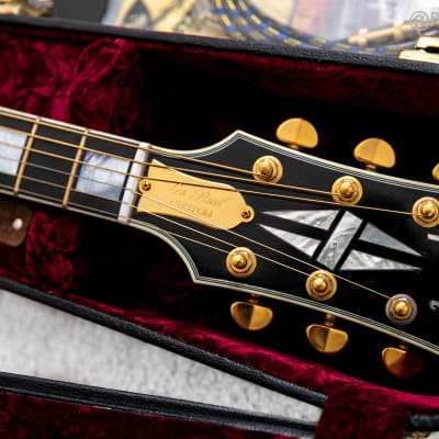 2009 Gibson Zakk Wylde Les Paul Custom Bullseye UNPLAYED Swarovski Crystals and Gold imagen 11