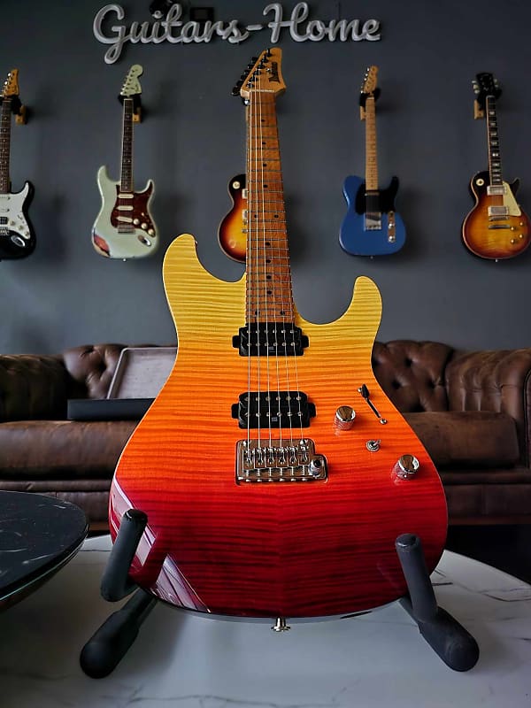 Ibanez AZ242F Premium - Tequila Sunrise | Reverb