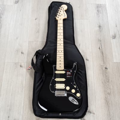 Fender American Performer Stratocaster HSS Electric Guitar Maple Black image 10