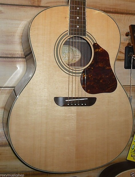 New Washburn LSJ743SK Jumbo Solid Spruce Top Acoustic Guitar w Case