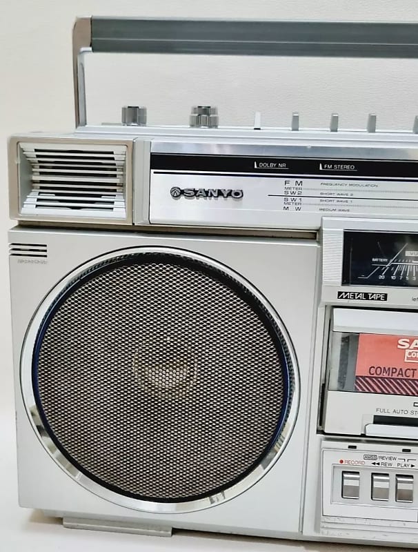 希少⁉️デッドストック SANYO MEGA ESSE SLIMα Vintage BOOMBOX Sanyo m-x960k GHETTOBLASTER radio | eBay