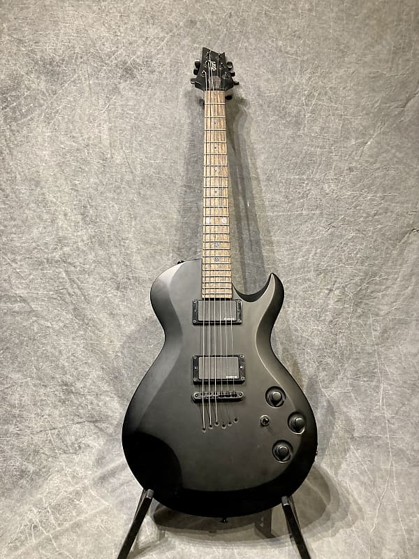 Cort EVL Z4 Pentagram single cut goth 2006 Satin Black