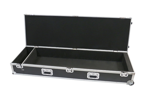 OSP ATA-XF8-WC Yamaha Motif XF8, ES8, XS8 Keyboard Case with Recessed Casters image 1
