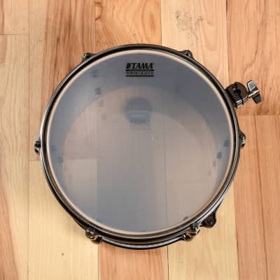 Tama Starclassic 10/12/14/16/22 5pc. Walnut/Birch Drum Kit Gloss Charcoal Tamo Ash w/Smoked Black Nickel Hardware image 7