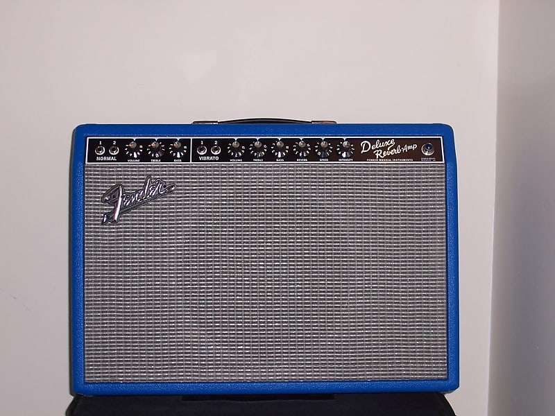 Fender '65 Reissue Deluxe Reverb Limited ~ Blue Blue | Reverb