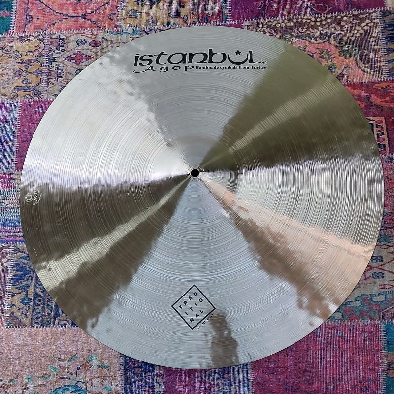 Istanbul Agop 24" Traditional Dark Crash Cymbal (.. GRams Reverb
