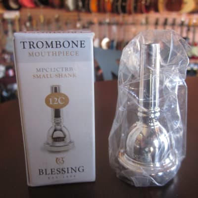 Blessing Small Shank 12C Trombone Mouthpiece MPC12CTRB image 1