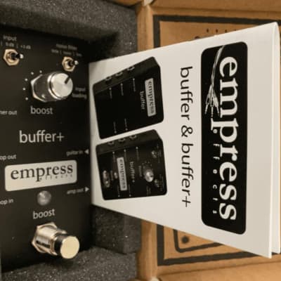 Empress Effects Buffer + Boost Noise Filter Plus Effects Loop FREE SHIPPING  | Reverb
