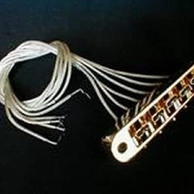 Mint LR Baggs T-Bridge Tune-o-Matic Electric Guitar Piezo Bridge Pickup, Gold for sale