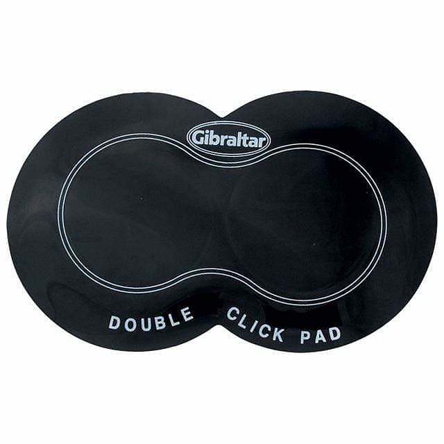 Gibraltar Double Bass Drum Pedal Click Pad Reverb