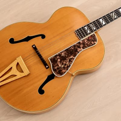 1939 Gibson Super 400 Pre-War Vintage Archtop Acoustic Guitar Blonde w/ Case for sale