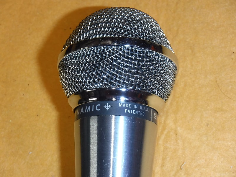 Shure 588SB Vintage Handheld Dynamic Microphone - Test