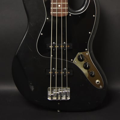 Old Style Guitars Custom Built J-Bass Black w/Gig Bag image 1